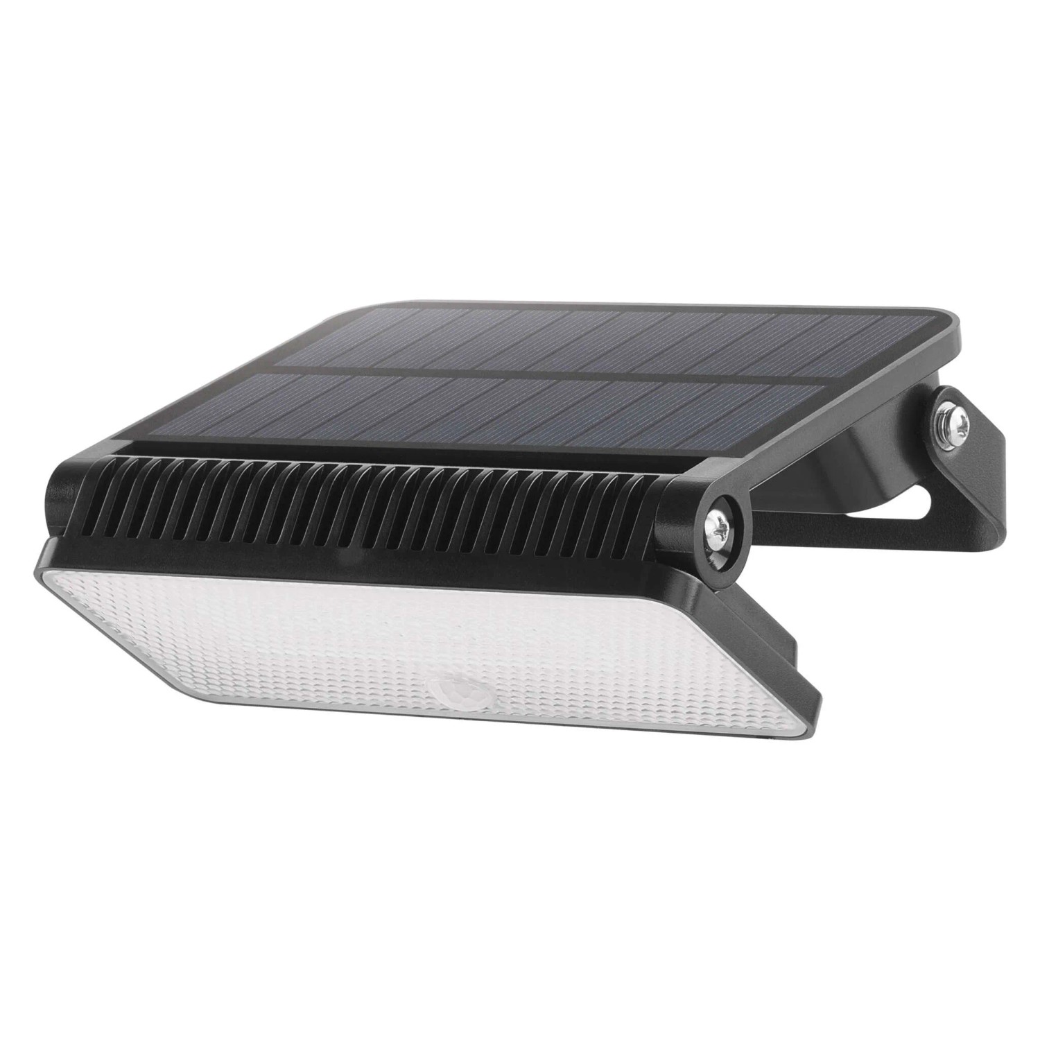 Fekete LED-es kültéri reflektor napelemmel a kertbe. Fekete LED-es kültéri reflektor napelemmel a kertbe.