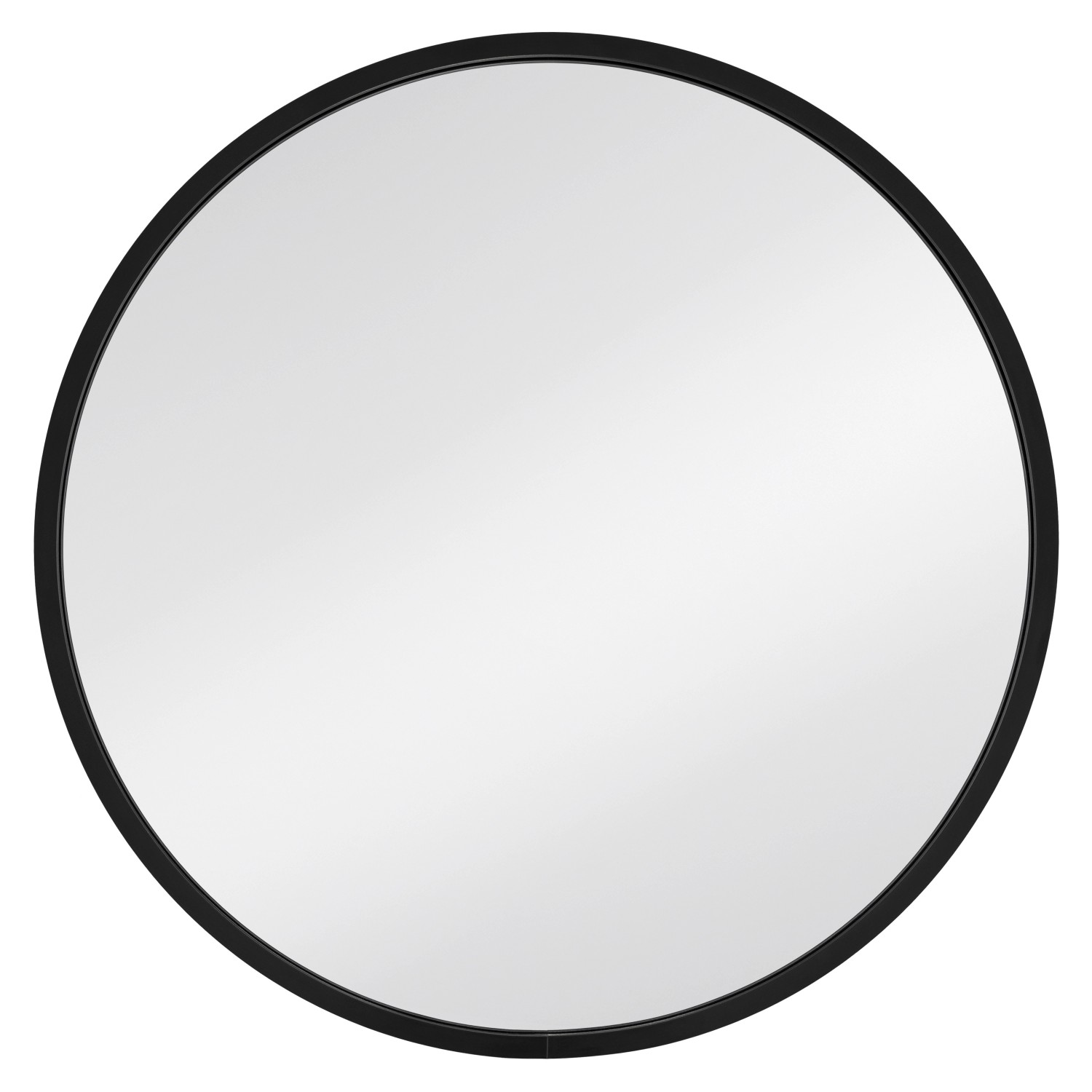 Kerek tükör fekete fém kerettel 40 cm x 40 cm Kerek tükör fekete fém kerettel 40 cm x 40 cm