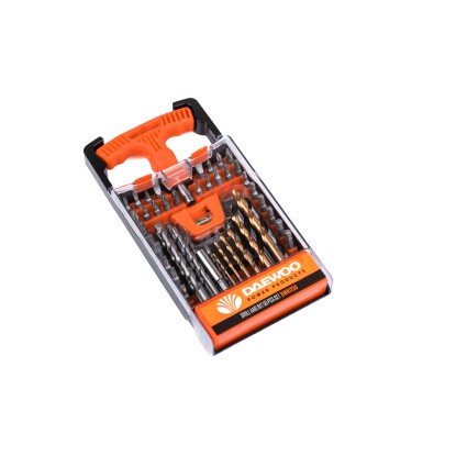 Daewoo Fúró és csavarozó szett T-csavarhúzóval Daewoo Fúró és csavarozó szett T-csavarhúzóval