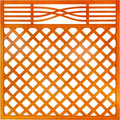 Malaga rácsos kerítéselem 180 cm x 180 cm mandulafenyő Malaga rácsos kerítéselem 180 cm x 180 cm mandulafenyő