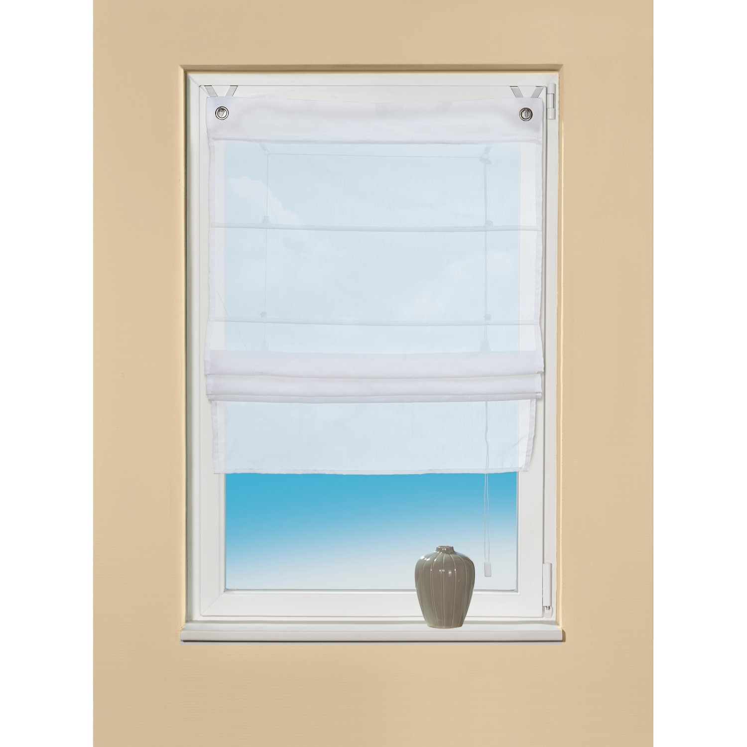 Easyfix raffroló fehér 120 cm x 140 cm Easyfix raffroló fehér 120 cm x 140 cm