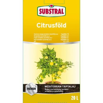 Substral citrusföld 20 l Substral citrusföld 20 l