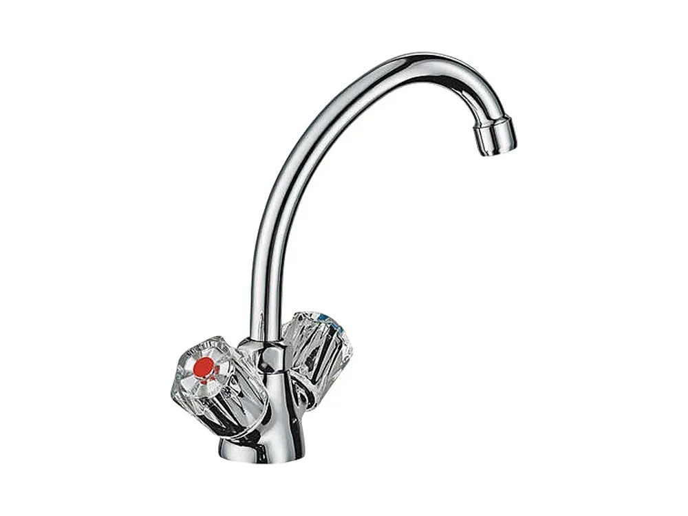 Ledro kétkaros mosdó csaptelep alacsony nyomású króm Ledro kétkaros mosdó csaptelep alacsony nyomású króm