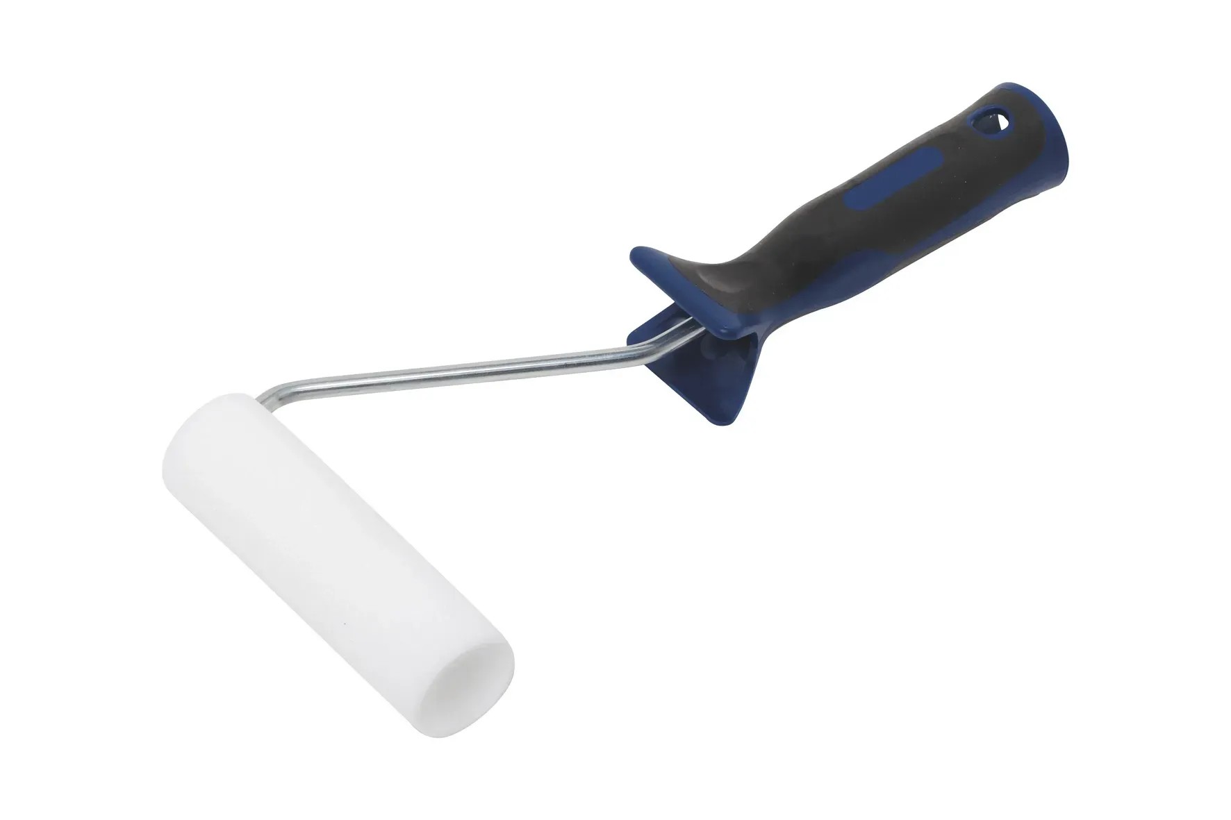 LUX-TOOLS konkáv szivacshenger, kétkomponensű puha markolattal, fekete-kék, 10 c LUX-TOOLS konkáv szivacshenger, kétkomponensű puha markolattal, fekete-kék, 10 c