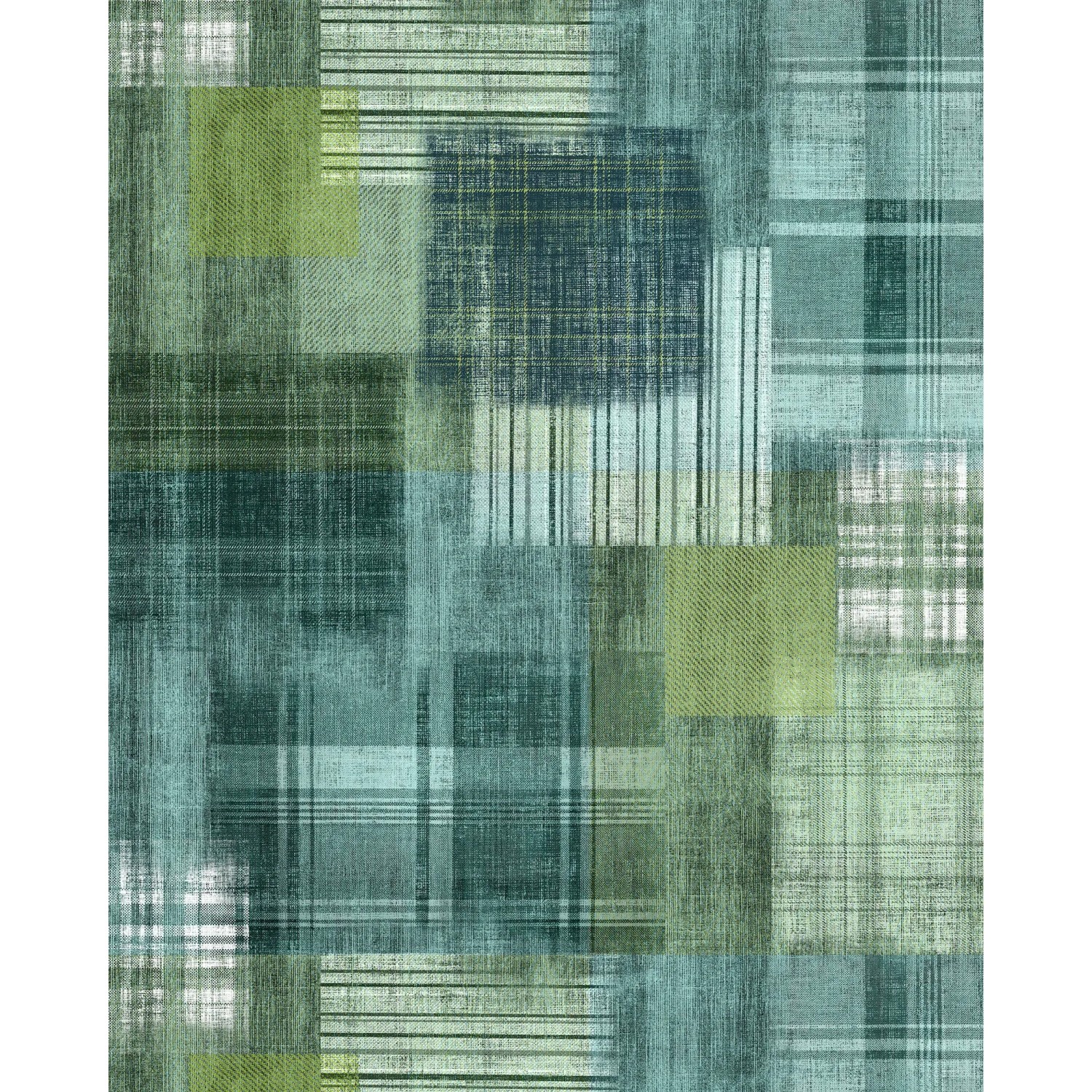 Komar fotótapéta Patchy Plaid 200 cm x 250 cm Komar fotótapéta Patchy Plaid 200 cm x 250 cm