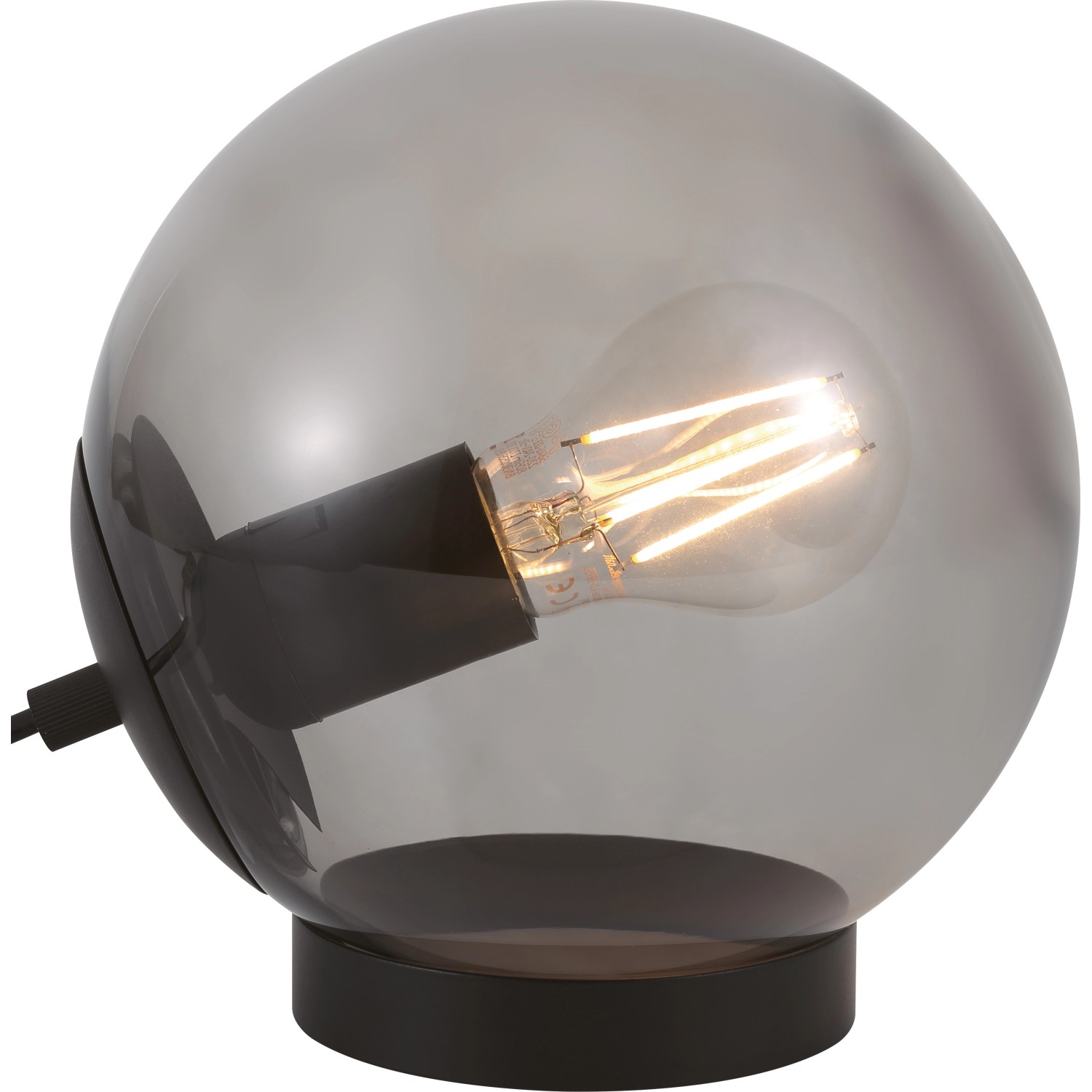 Asztali lámpa 18,5 cm 18 cm szürke Asztali lámpa 18,5 cm 18 cm szürke