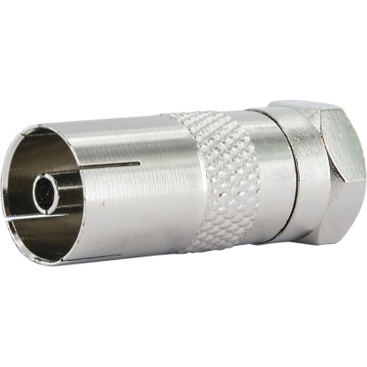 Schwaiger adapter IEC-csatlakozó/F-hüvely Schwaiger adapter IEC-csatlakozó/F-hüvely