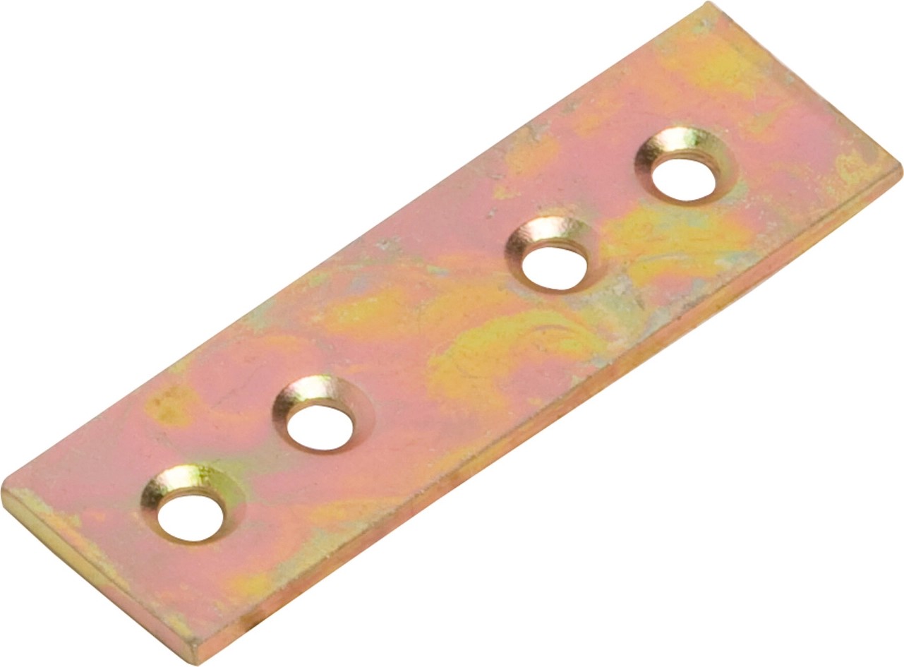 Lapos összekötő sárgára horganyzott 50 mm x 15 mm Lapos összekötő sárgára horganyzott 50 mm x 15 mm