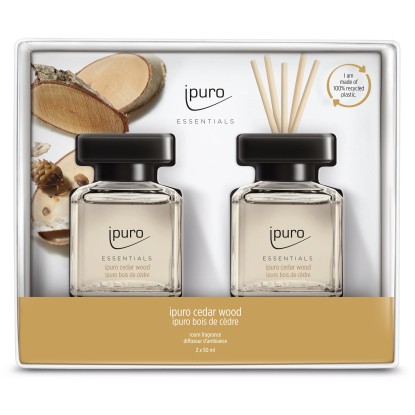 iPuro Essentials Cedar Wood illatosító 2 x 50 ml iPuro Essentials Cedar Wood illatosító 2 x 50 ml