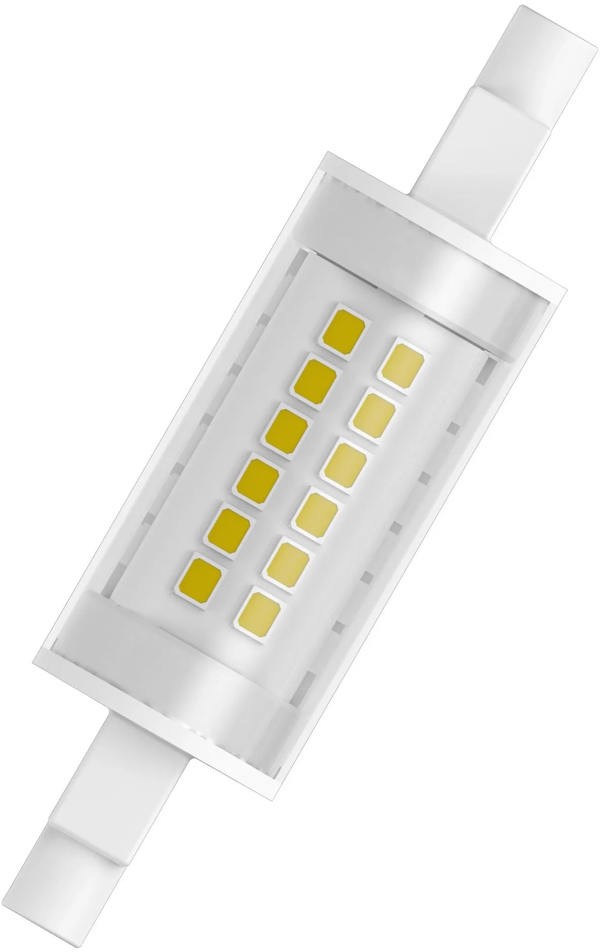 Osram LED-es izzó R7S cső alakú 7 W melegfehér 806 lm 7,8 cm x 2 cm (Ma x Át) Osram LED-es izzó R7S cső alakú 7 W melegfehér 806 lm 7,8 cm x 2 cm (Ma x Át)