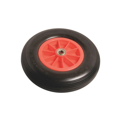 Defektbiztos kerék felnivel, profillal, átmérő: 400 mm, 100 kg, vörös-fekete Defektbiztos kerék felnivel, profillal, átmérő: 400 mm, 100 kg, vörös-fekete