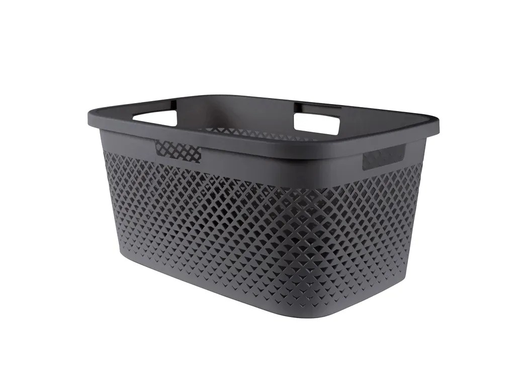 Curver "Pure" ruháskosár sötétszürke 47 l Curver "Pure" ruháskosár sötétszürke 47 l