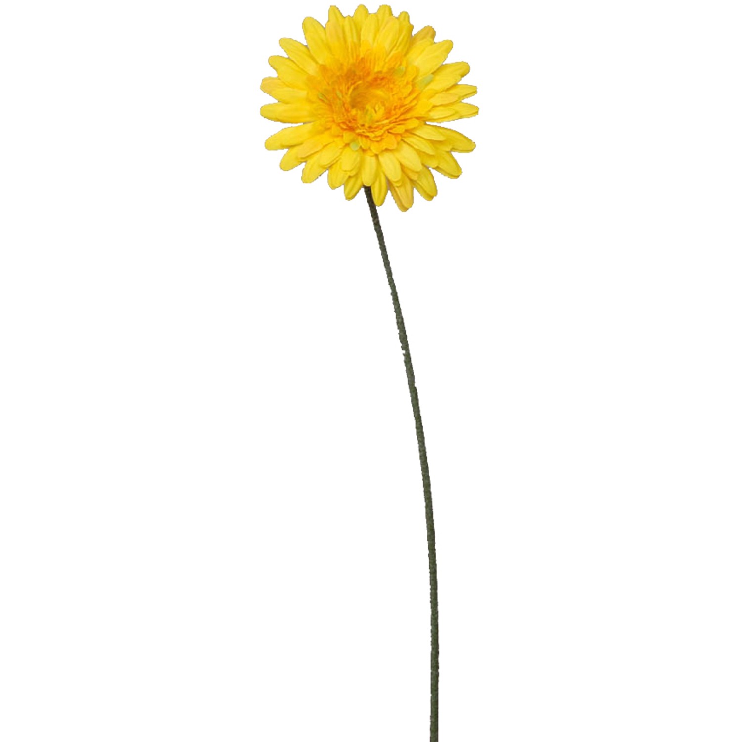 Művirág gerbera sárga 60 cm Művirág gerbera sárga 60 cm