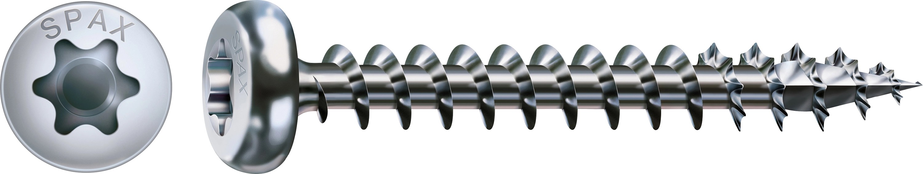 Spax T-Star félgömbfejű univerzális csavar plus-behajt. 4 mm x 16 mm 16 darab Spax T-Star félgömbfejű univerzális csavar plus-behajt. 4 mm x 16 mm 16 darab