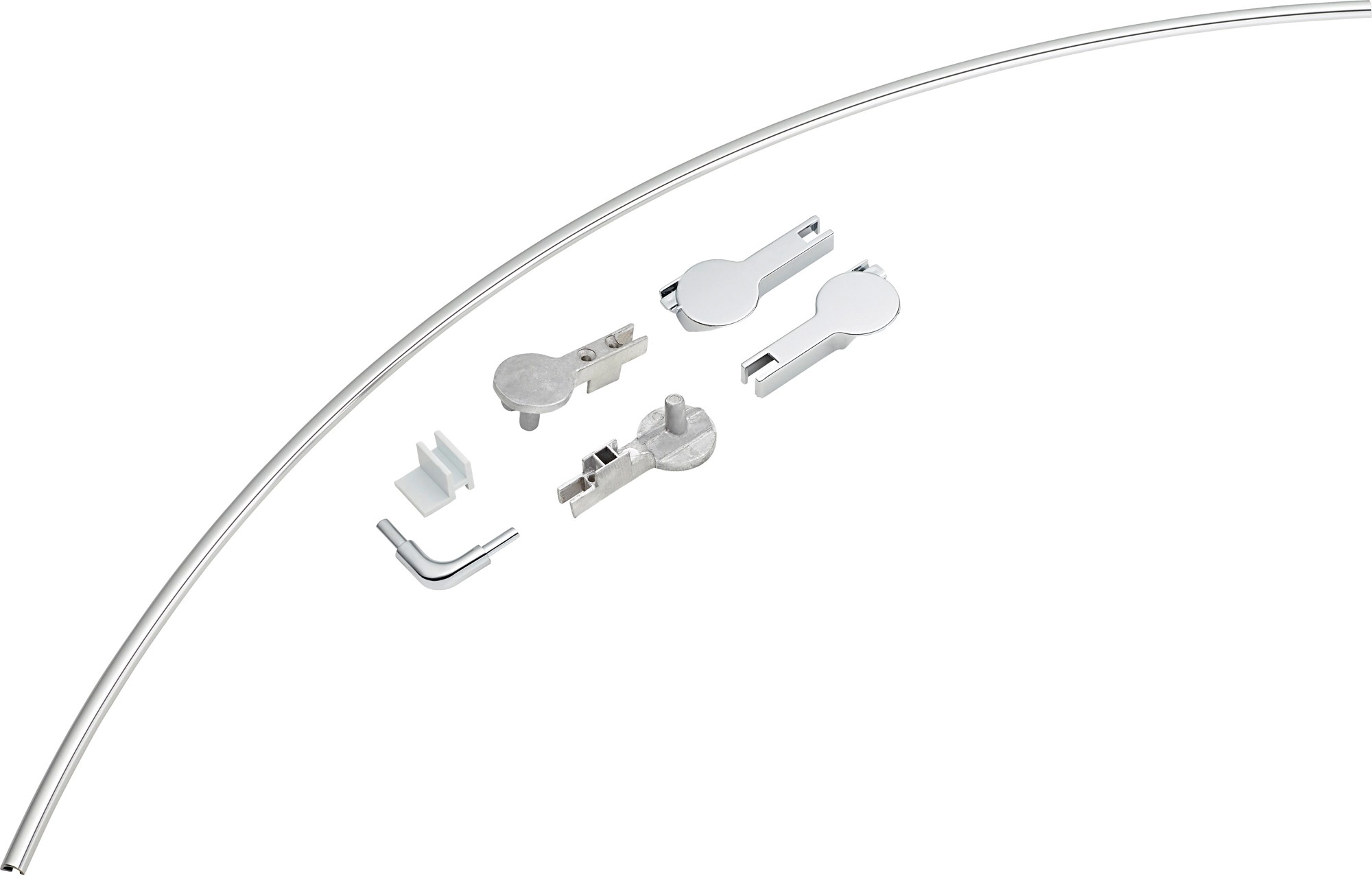 Padlórögzítő készlet Pelmo ívelt falú zuhanyfülkéhez Padlórögzítő készlet Pelmo ívelt falú zuhanyfülkéhez