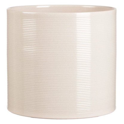 Scheurich 828 virágcserép, Ø 16 cm, Sesame színű, kerámia finom vízszintes barázdákkal. Scheurich 828 virágcserép, Ø 16 cm, Sesame színű, kerámia finom vízszintes barázdákkal.