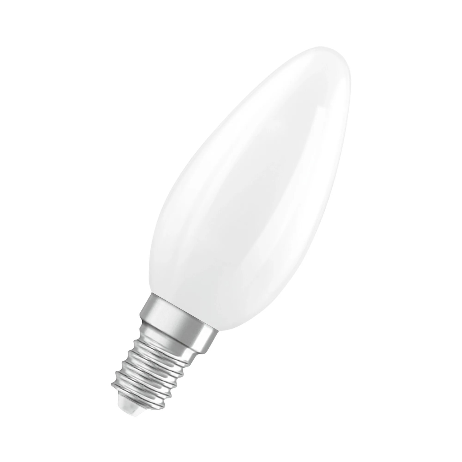 Osram LED-izzó E14 gyertya alakú 3,4 W 470 lm matt 9,7 cm x 3,5 cm Osram LED-izzó E14 gyertya alakú 3,4 W 470 lm matt 9,7 cm x 3,5 cm