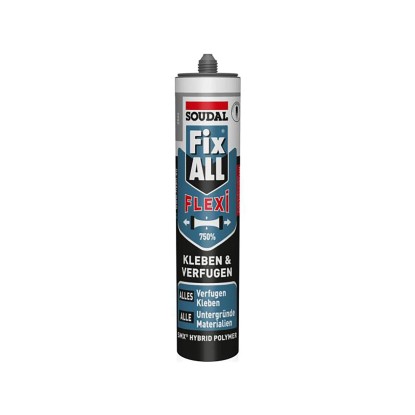 Soudal Fix All Flexi ragasztó 290 ml szürke Soudal Fix All Flexi ragasztó 290 ml szürke