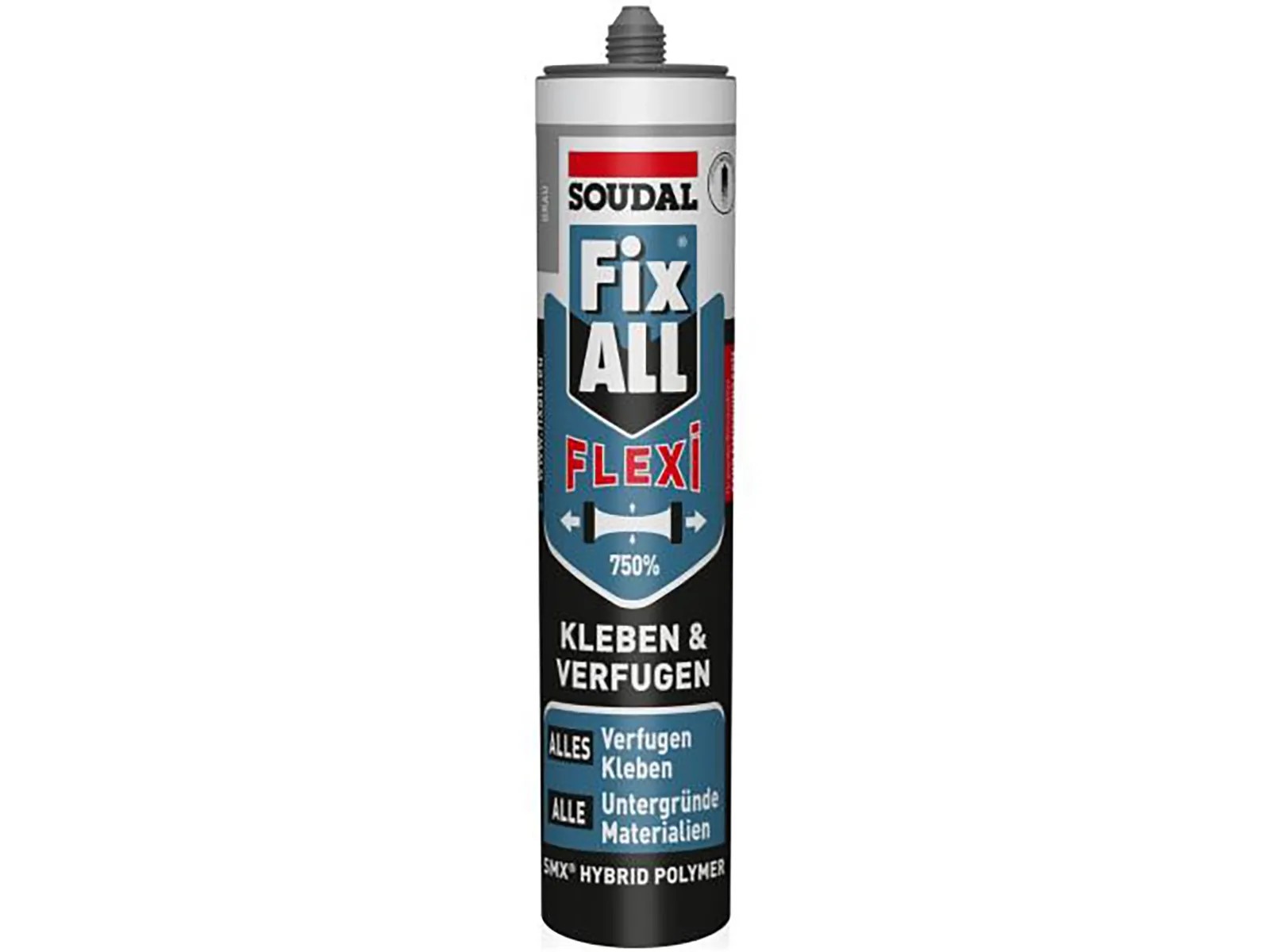 Soudal Fix All Flexi ragasztó 290 ml szürke Soudal Fix All Flexi ragasztó 290 ml szürke