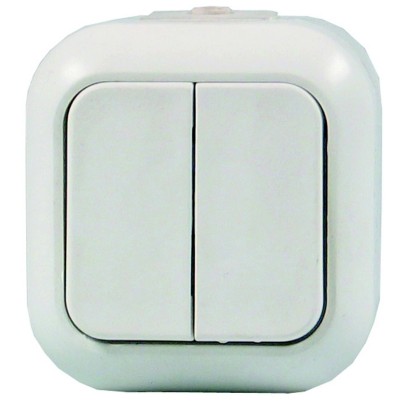 Atlantik vízmentes csillárkapcsoló IP44 fehér Atlantik vízmentes csillárkapcsoló IP44 fehér