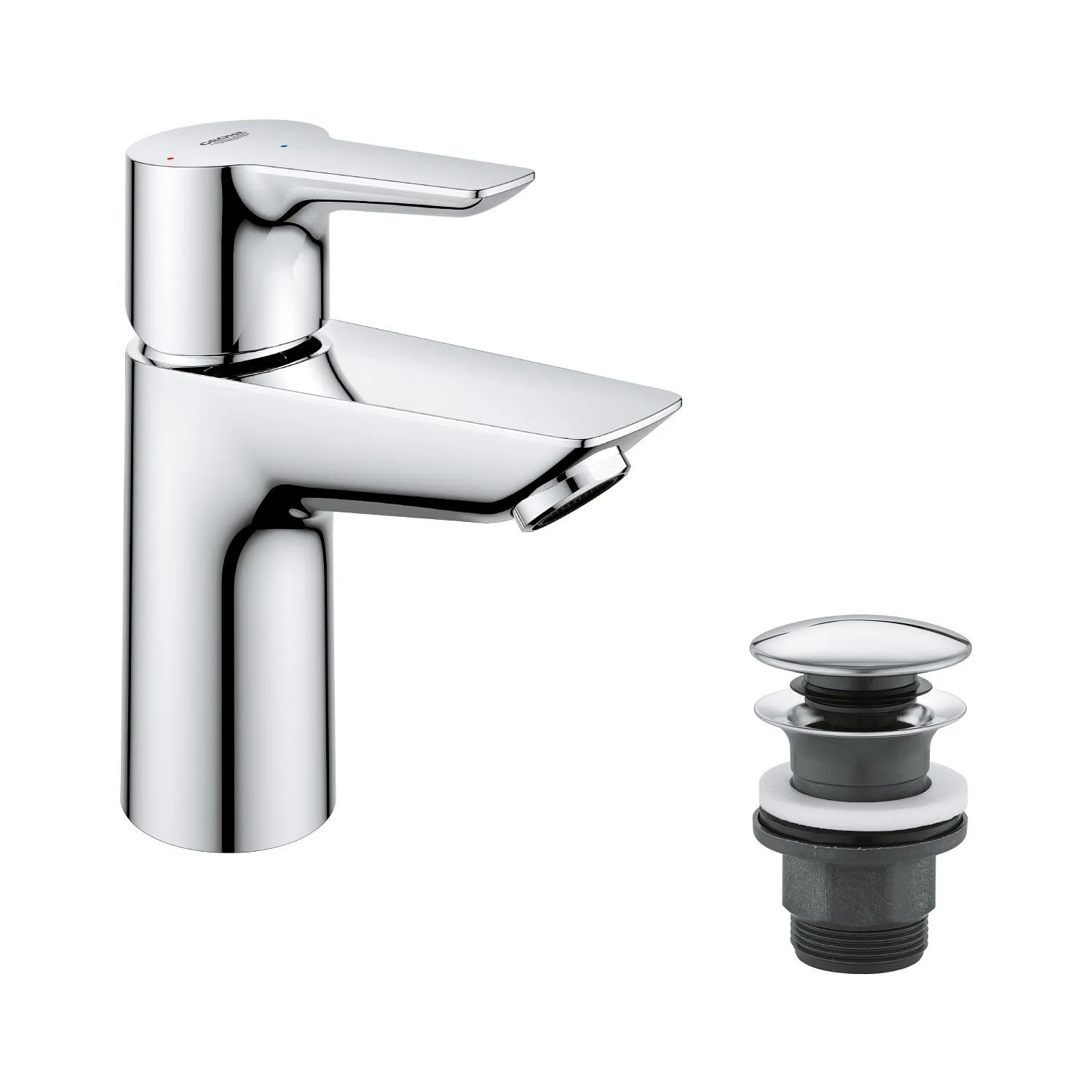 Grohe QuickFix Start Alira egykaros mosdó csaptelep króm S - es méret Grohe QuickFix Start Alira egykaros mosdó csaptelep króm S - es méret