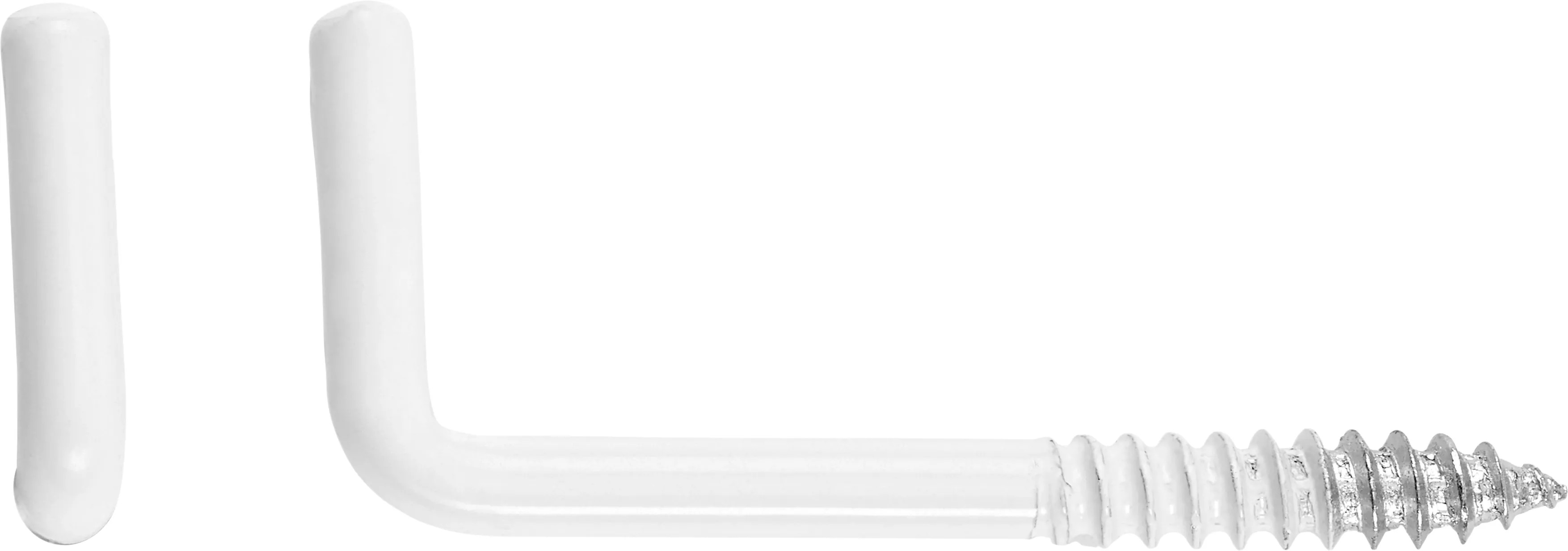 Horganyzott egyenes csavaros kampó átmérő 2 x 20 mm 8 db Horganyzott egyenes csavaros kampó átmérő 2 x 20 mm 8 db