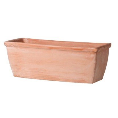 Deroma Roma Liscia virágláda 52 cm fehér árnyalattal Deroma Roma Liscia virágláda 52 cm fehér árnyalattal