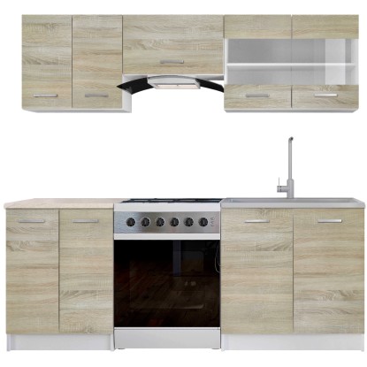 Nevada konyhabútor szett sonoma tölgy Nevada konyhabútor szett sonoma tölgy