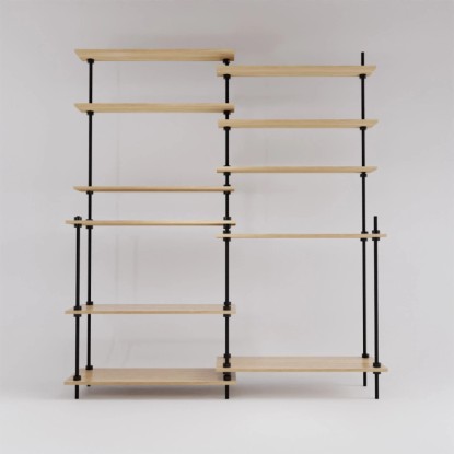AR Shelving Deco készlet 185 x 160 x 17 5/35 cm AR Shelving Deco készlet 185 x 160 x 17 5/35 cm