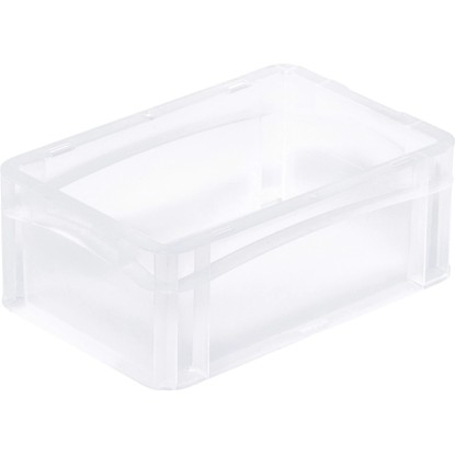 Eurobox-rendszer Tauro tömörfalú doboz 30 cm x 20 cm x 12 cm átlátszó Eurobox-rendszer Tauro tömörfalú doboz 30 cm x 20 cm x 12 cm átlátszó
