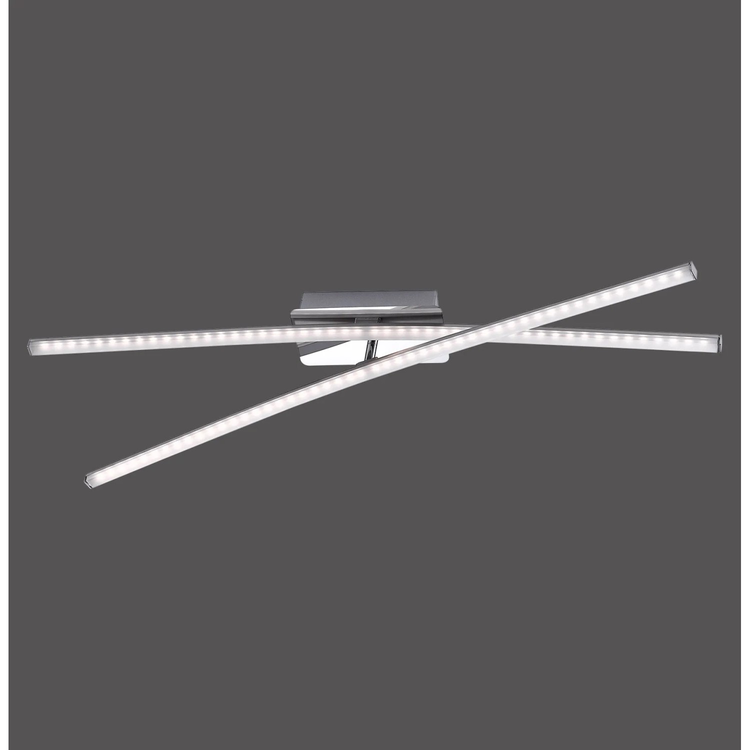 Simon LED-es mennyezeti lámpa 2 izzós 80,5 cm acél Simon LED-es mennyezeti lámpa 2 izzós 80,5 cm acél