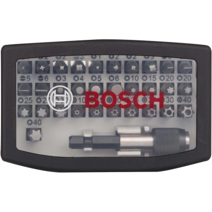 Bosch csavarozófej-készlet 32 részes Bosch csavarozófej-készlet 32 részes