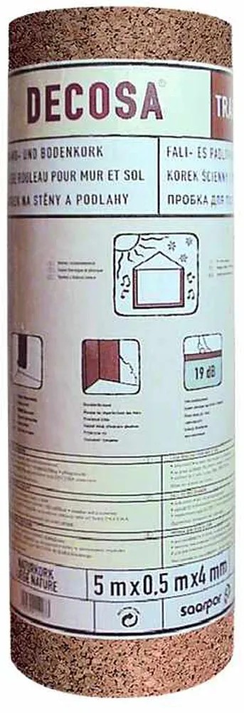 Parafatekercs 500 cm x 50 cm x 0,4 cm barna Parafatekercs 500 cm x 50 cm x 0,4 cm barna