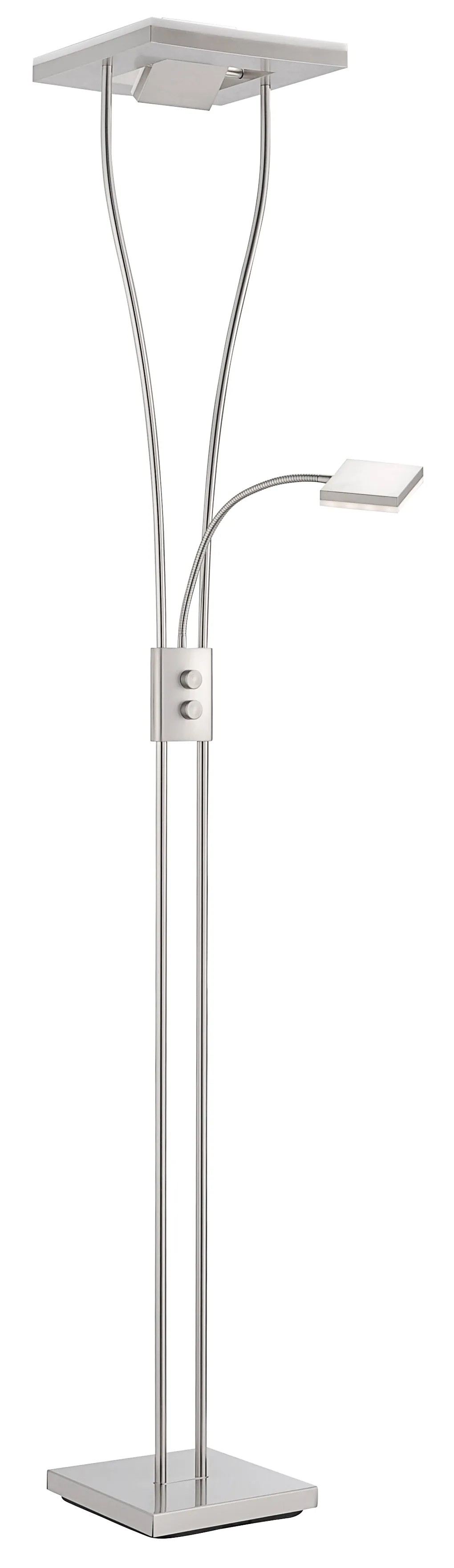 Helia LED-es mennyezet-megvilágító állólámpa szögletes Helia LED-es mennyezet-megvilágító állólámpa szögletes