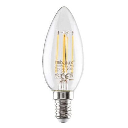 Rábalux LED Filament gyertya izzó E14 4 W fehér Rábalux LED Filament gyertya izzó E14 4 W fehér