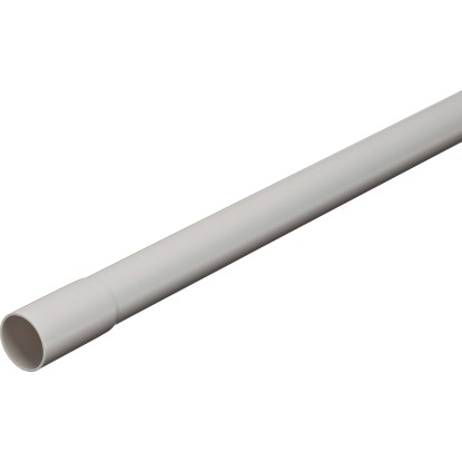Szigetelőcső merev EN 20 hossza 2 m világosszürke Szigetelőcső merev EN 20 hossza 2 m világosszürke