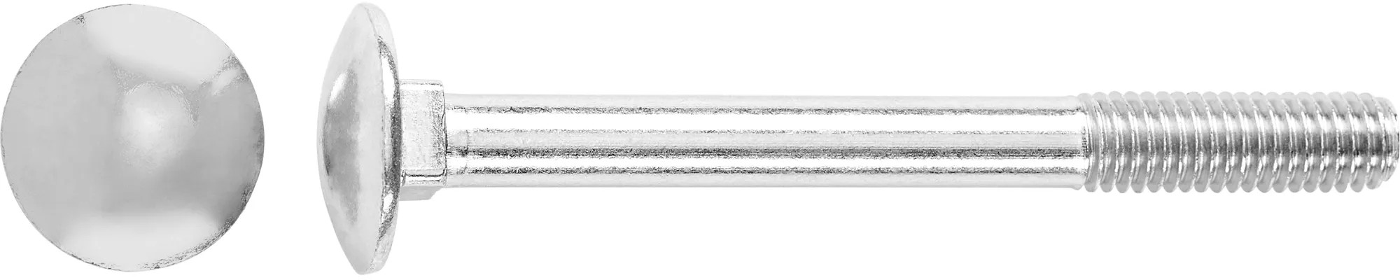 LUX-TOOLS kapupántcsavar M6 x 70 mm horganyzott részmenet LUX-TOOLS kapupántcsavar M6 x 70 mm horganyzott részmenet