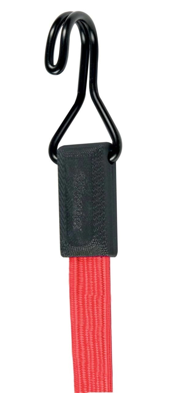 Lapos gumipók 60 cm x 18 mm 40 kg-ig dupla kampóval piros Lapos gumipók 60 cm x 18 mm 40 kg-ig dupla kampóval piros