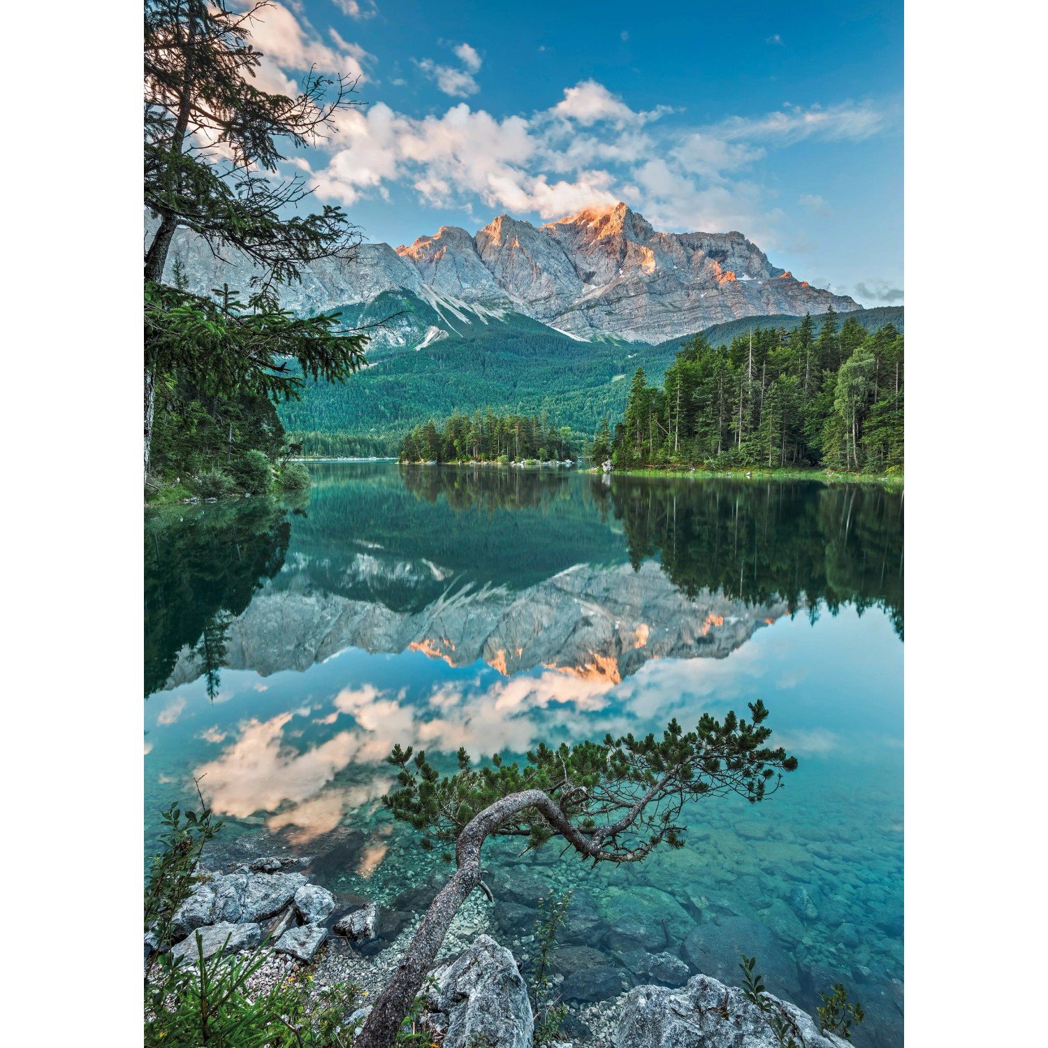 Komar fotótapéta Mirror Lake 184 cm x 254 cm FSC Komar fotótapéta Mirror Lake 184 cm x 254 cm FSC