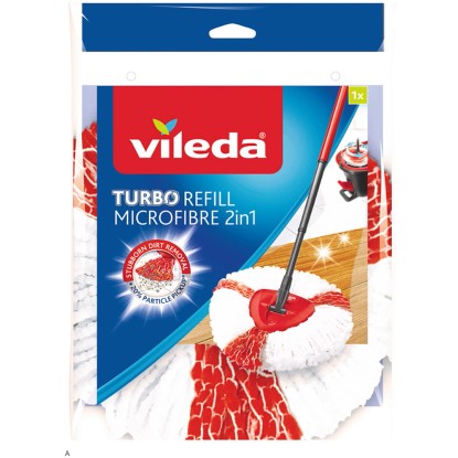 Vileda Turbo 2in1 utántöltő felmosófej Vileda Turbo 2in1 utántöltő felmosófej