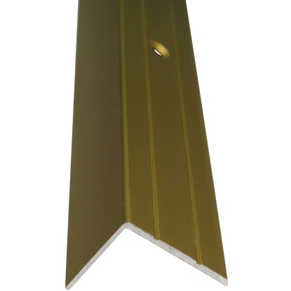 Lépcső élvédő 25 mm x 20 mm x 900 mm sárgaréz Lépcső élvédő 25 mm x 20 mm x 900 mm sárgaréz