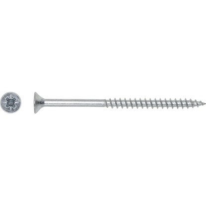 Süllyesztett fejű univerzális csavar PZ-behajtás 6 mm x 50 mm 6 darab Süllyesztett fejű univerzális csavar PZ-behajtás 6 mm x 50 mm 6 darab