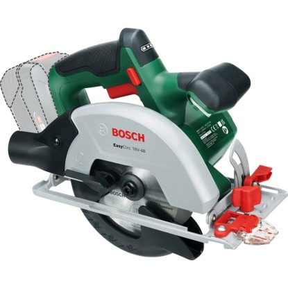 Bosch EasyCirc 18V-48 akkus kézi körfűrész (akku nélkül) zöld és szürke színben. Bosch EasyCirc 18V-48 akkus kézi körfűrész (akku nélkül) zöld és szürke színben.