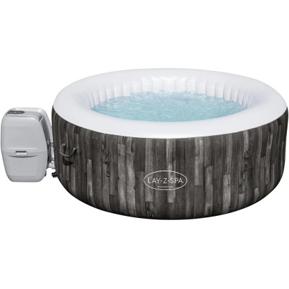 Bestway Lay-Z-Spa Bahamas AirJet, felfújható pezsgőfürdő fa hatású, szivattyúval és vízzel. Bestway Lay-Z-Spa Bahamas AirJet, felfújható pezsgőfürdő fa hatású, szivattyúval és vízzel.