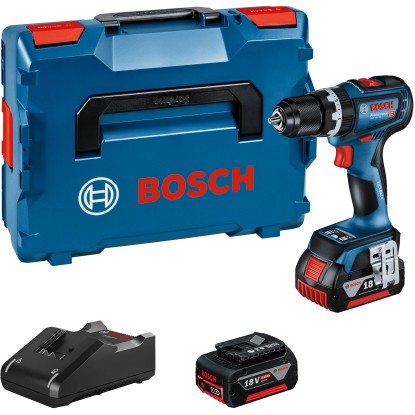 Bosch Professional 18 V GSB 18V-90 C ütvefúró-csavarozó 5 Ah akkumulátorokkal Bosch Professional 18 V GSB 18V-90 C ütvefúró-csavarozó 5 Ah akkumulátorokkal