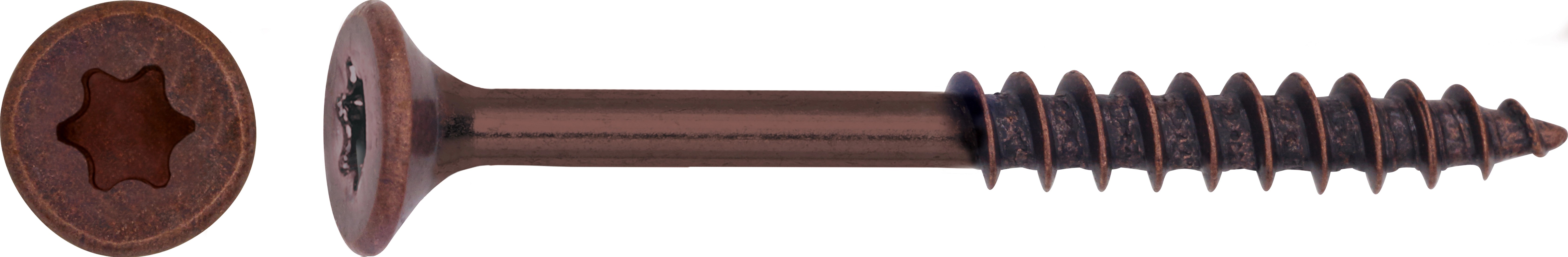 Süllyesztett fejű univerzális csavar TX-behajtás 4 mm x 45 mm 15 darab Süllyesztett fejű univerzális csavar TX-behajtás 4 mm x 45 mm 15 darab