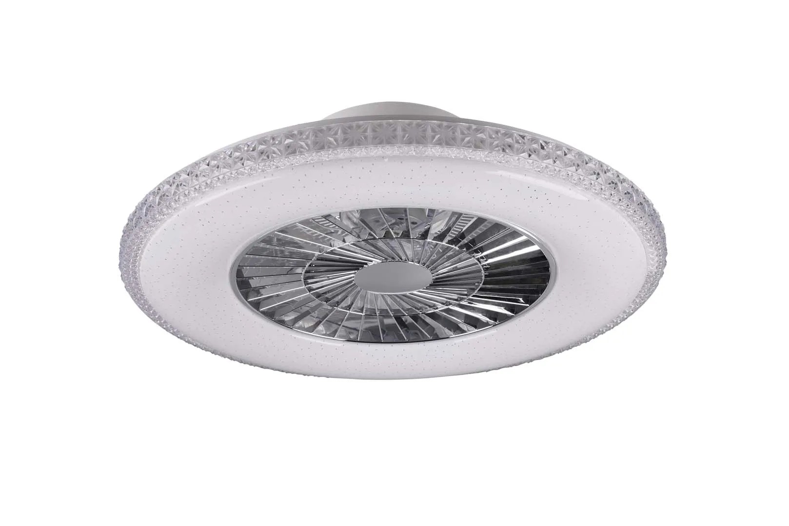Trio Harstad LED Dim mennyezeti lámpa 60 cm 39,6 W ventilátorral Trio Harstad LED Dim mennyezeti lámpa 60 cm 39,6 W ventilátorral