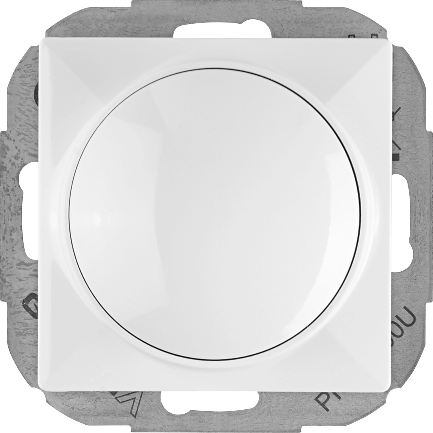 Jule 1-es fényerő-szabályozó kapcsoló tisztafehér Jule 1-es fényerő-szabályozó kapcsoló tisztafehér