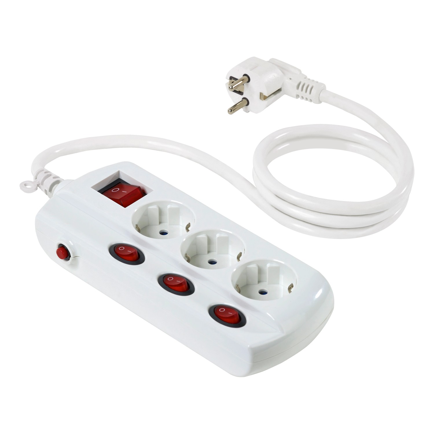 OBI csatlakozóaljzat, 3 részes, fehér, 1,5 m OBI csatlakozóaljzat, 3 részes, fehér, 1,5 m