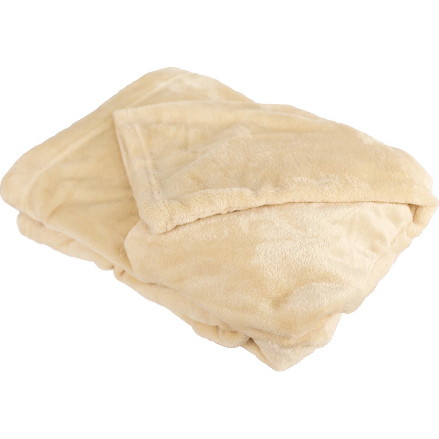 Plüss takaró bézs színben 140 cm x 180 cm Plüss takaró bézs színben 140 cm x 180 cm